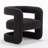 Modern Upholstered Barrel Chair-224706890