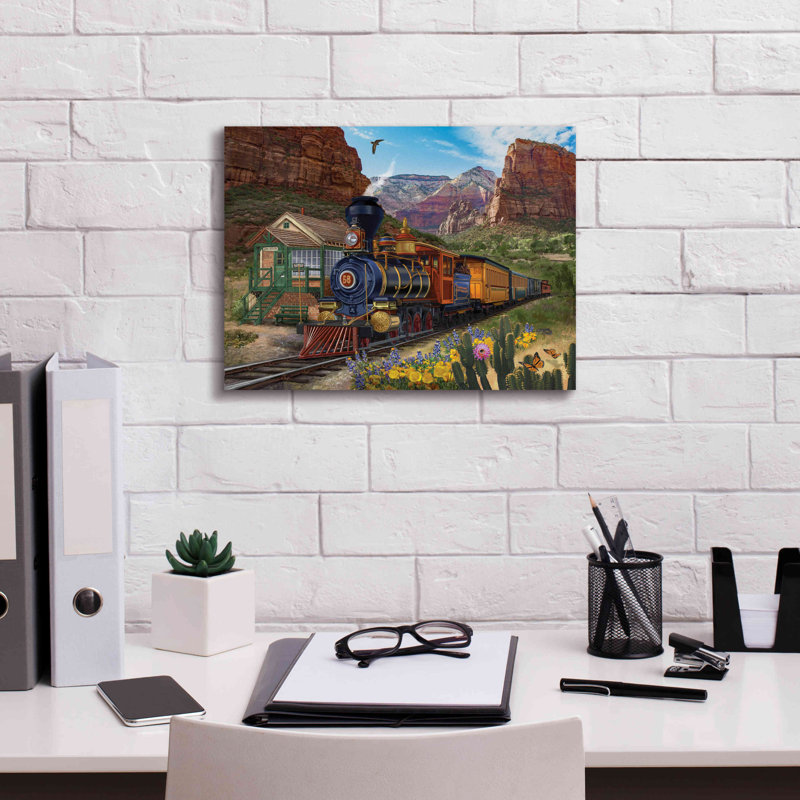 «Canyon Express» par Bigelow, reproduction d'art sur toile tendue