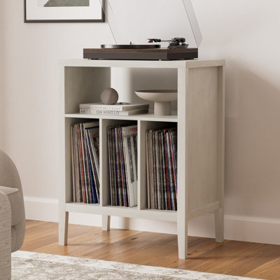 Farmhouse Wood Record Player Stand For Bedroom, Living Room by Winston Porter
