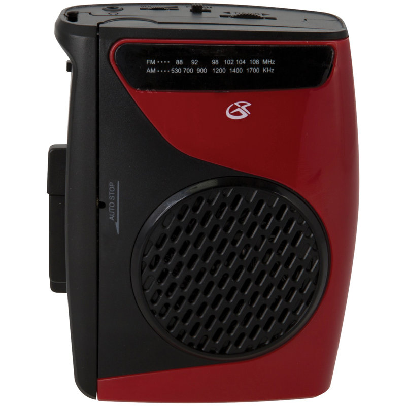 GPX Cassette Player With AM/FM Radio