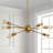Wenger 6 - Light Dimmable Sputnik Chandelier