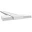 Ensemble de colonnes encastrées carrées classiques en PVC avec base standard standard Craftsman-36092069