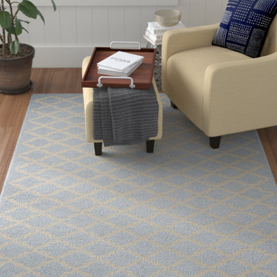 Cannen Hand Tufted Wool Geometric Rug