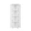 Armoire de rangement haute Peider avec portes et 4 tablettes pour le salon-34381064