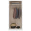 Sydnea 2 Door Wardrobe-800971224