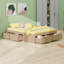 Lit plateforme avec 6 tiroirs de rangement-16188403-16188406