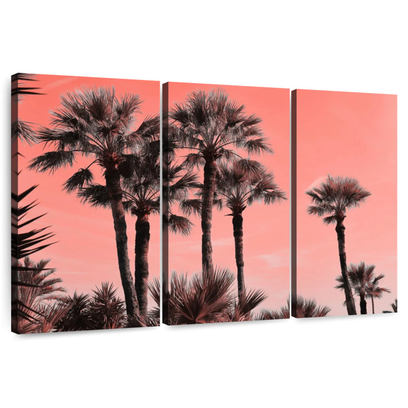Harnek Monte Carlo Palm Trees, 42" H x 65" W