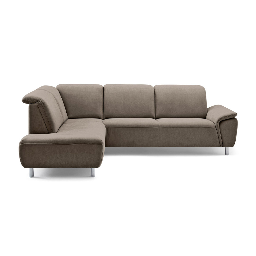 Gepolstertes Sofa und Recamiere