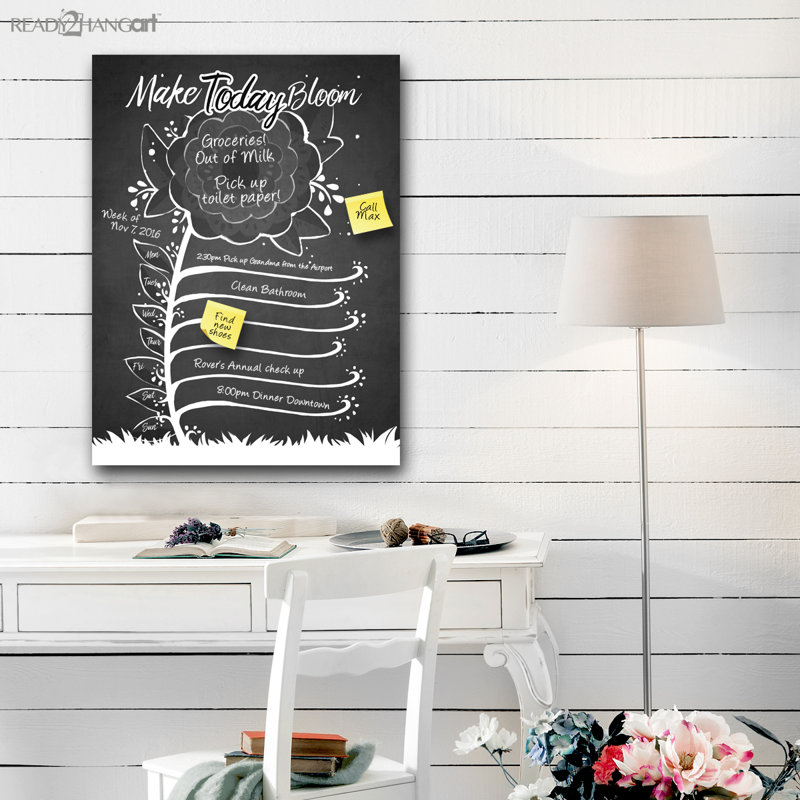 Tableau effaçable mural Family, 16" H x 12" L x 1,5" D