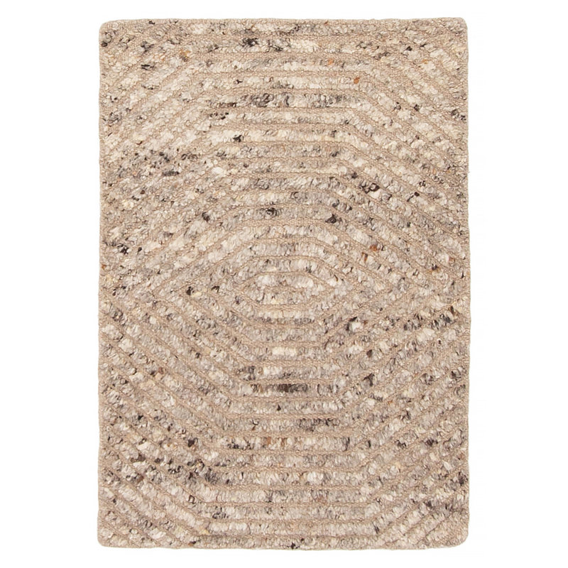 One Of A Kind Tangier Taupe 2'1" x 2'11"Area Rug