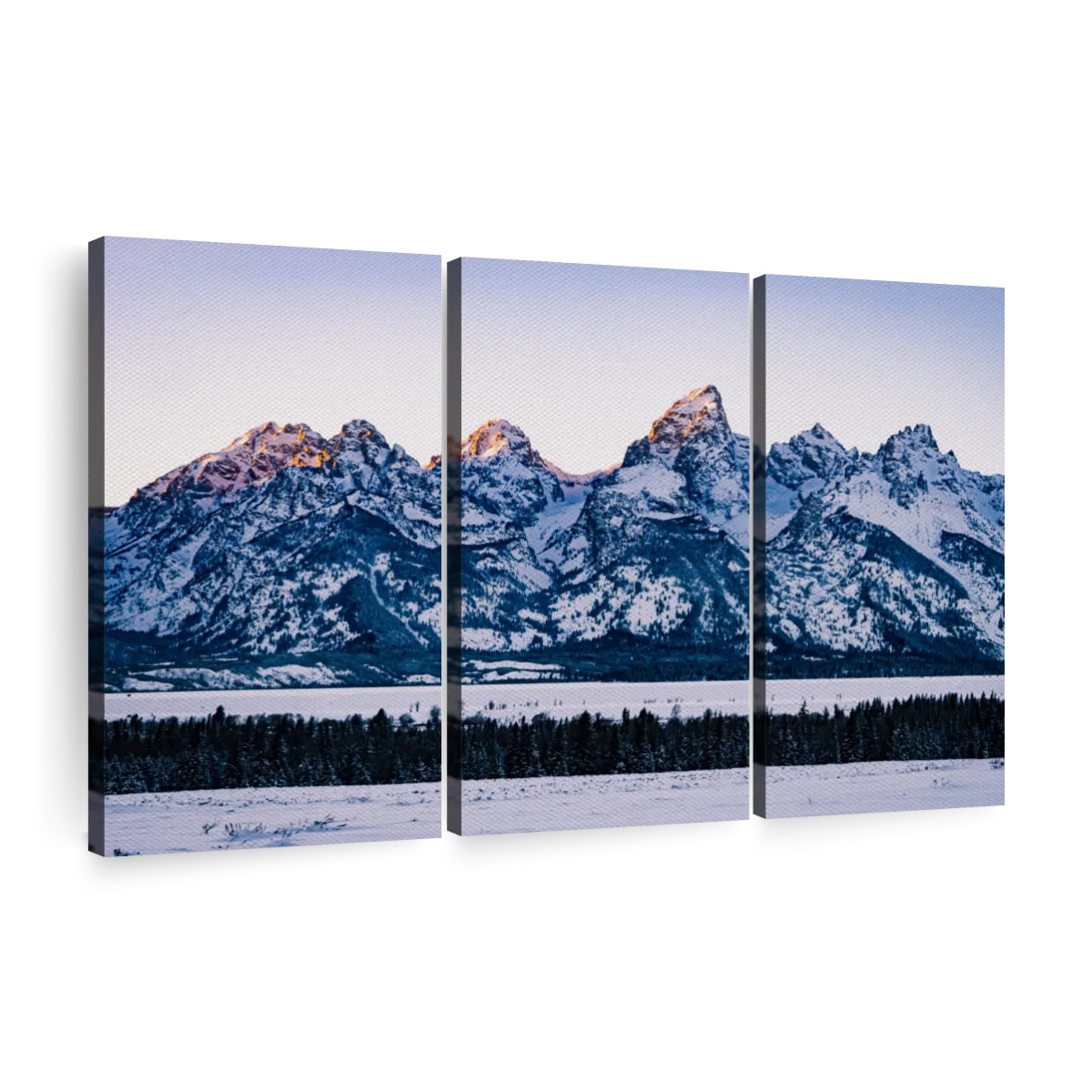 Loon Peak® " Jackson Hole Grand Teton " 3 - Pieces on | Wayfair