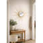 60cm Gold Starburst Wire Wall Mirror