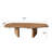 Sintered Stone Tabletop Coffee Table With Stainless Steel Base