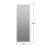 LED Full Length Floor Mirror