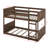 Twin Over Twin Floor Bunk Bed-393502638