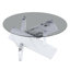 Table basse ronde artistique en forme de X. Verre trempé gris fumé + base en panneau de fibres à densité moyenne à motif de marbre bulgari blanc, table basse de salon luxueuse et légère.