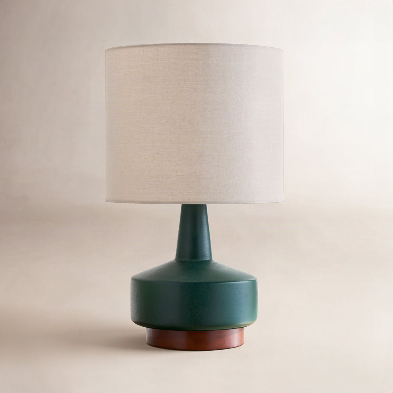 Ceramic Table Lamp, Cream, Beige