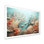 «Watercolor Fish Dance Collage», reproduction sur toile