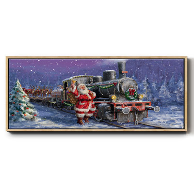 All Aboard- Framed Canvas