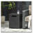 Outdoor Magnesium Oxide End Table,Side Table-348740452