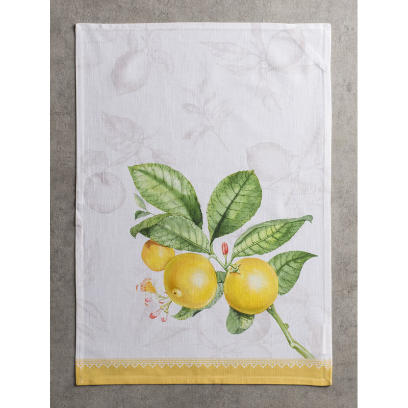Cotton Floral Tea Towel Kitchen Towel