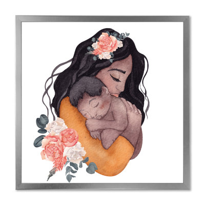 " Young Pregnant Woman II " Painting Print
