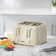 GEEPAS 4 Slice Toaster 6 Browning Levels with 2 Controls, Cancel Function 2 Removable Crumb Trays 1400W