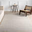 Tapis rayé lavable à la machine Millicent-1170067741