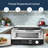 Culinary Chef Indoor Pizza Oven, Temperature Control, Bonus Artisanal Cutter, Removable Stone, SS