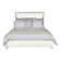 Louise/Lawrence King Upholstered Low Profile Panel Bed