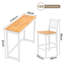 Burgan 2 - Person Dining Set-2069860266-2069860264