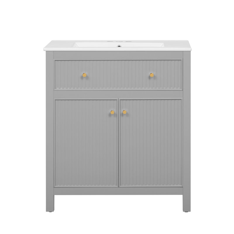 30" Single Bathroom Vanity Set