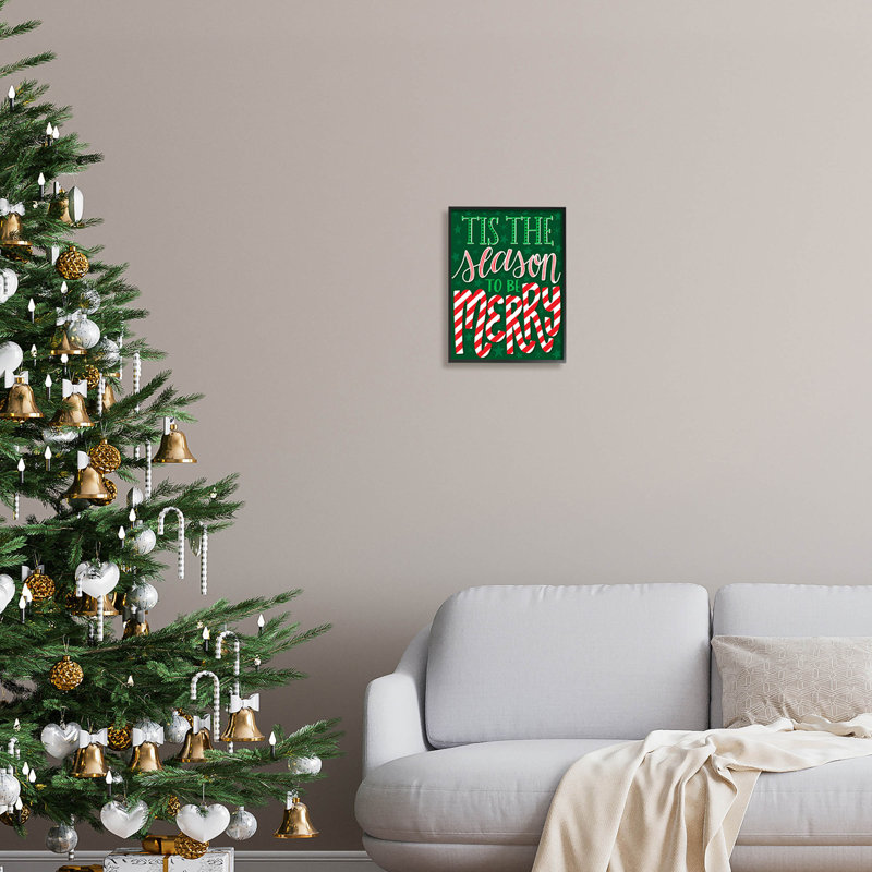 C'est la saison - 304, Giclée encadrée noir minuit, H 14 po x l 11 po x P 1,5 po