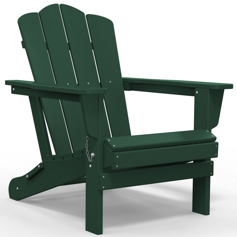 Chaise Adirondack pliante Delman, Vert foncé