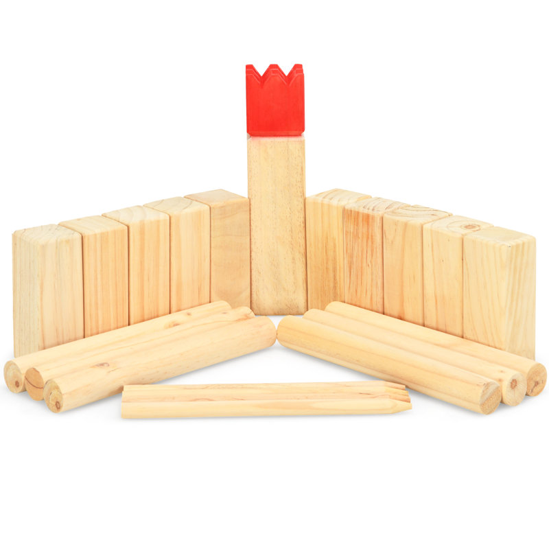 Freeport Park Kaniel Solid Wood Kubb