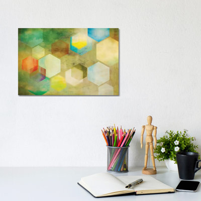 Honeycomb II by PI Studio - Wrapped Canvas Painting