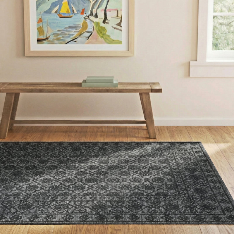 Millcreek Wool Oriental Indoor Rug, Rectangle 5' x 7'6"