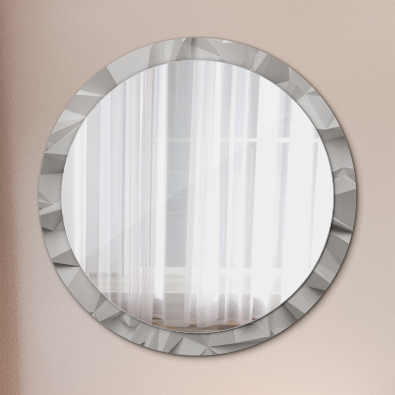 Huldar Glass Flat Wall Mirror