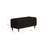Button Tufted Storage Bench with Cone Wood Legs-129000744