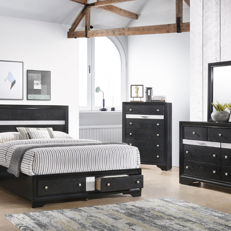 Commode 7 tiroirs de luxe moderne avec plateau coulissant pour bijoutier, fabrication en bois massif et panneaux argentés pour un rangement élégant