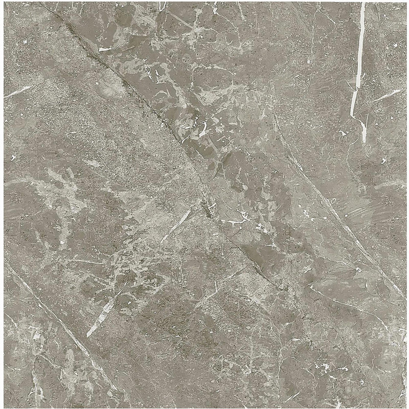 Table basse grise et gris acier