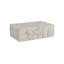 Chunk Coffee Table, Rectangle, Roman Stone