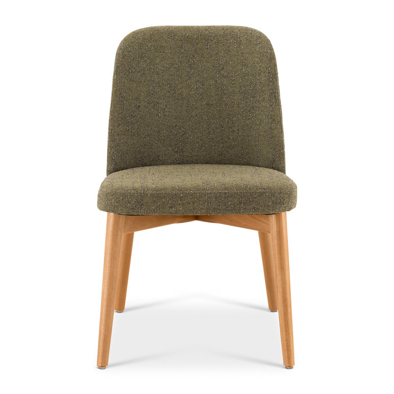 Tonia Upholstered Dining Chair, Green/Domasco