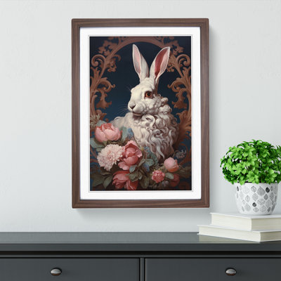 Hare Rococo - Framed Print