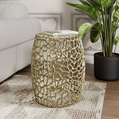 Table de bout d'extérieur en aluminium