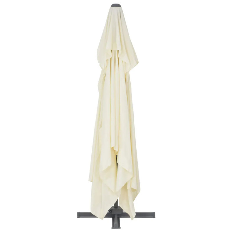 Battle 300cm X 400cm Rectangular Cantilever Parasol, Sand