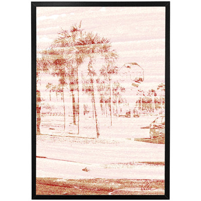 Bronze Palm - Single Picture Frame Print