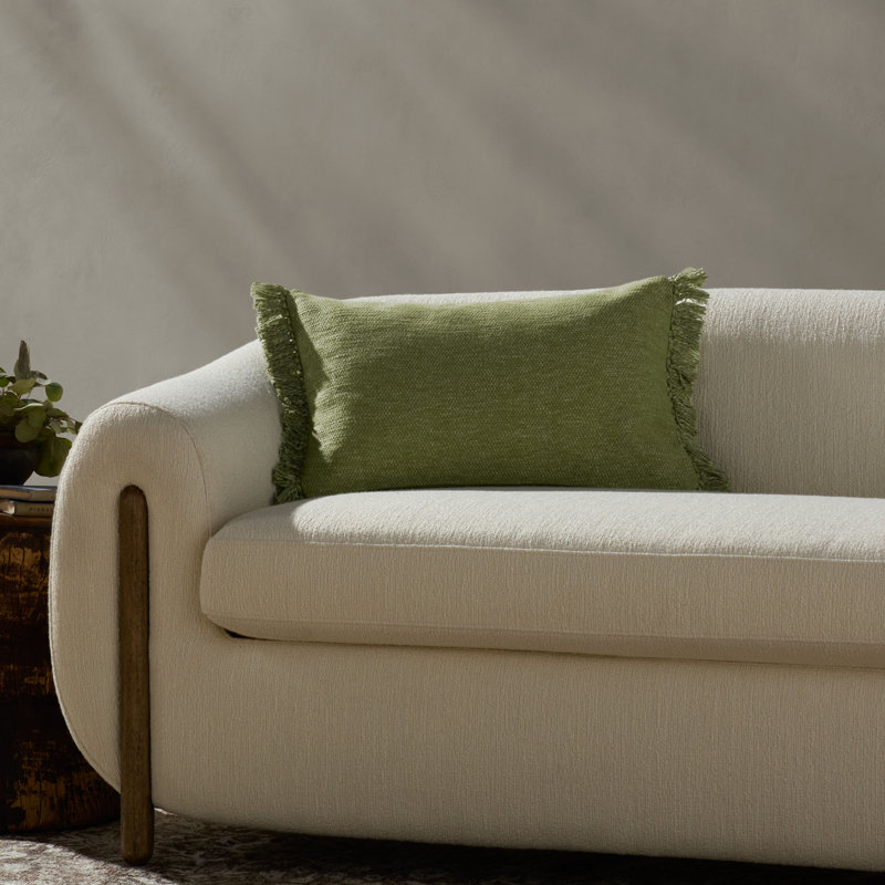 Magnolia Home by Joanna Gaines x Loloi Jett Accent Pillow, Rectangle 21"H x 13"W, Pillow Cover Only - No Insert