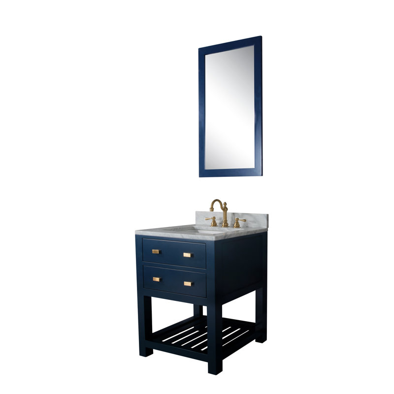 Madalyn 24'' W Single Vanity, Mirror Included