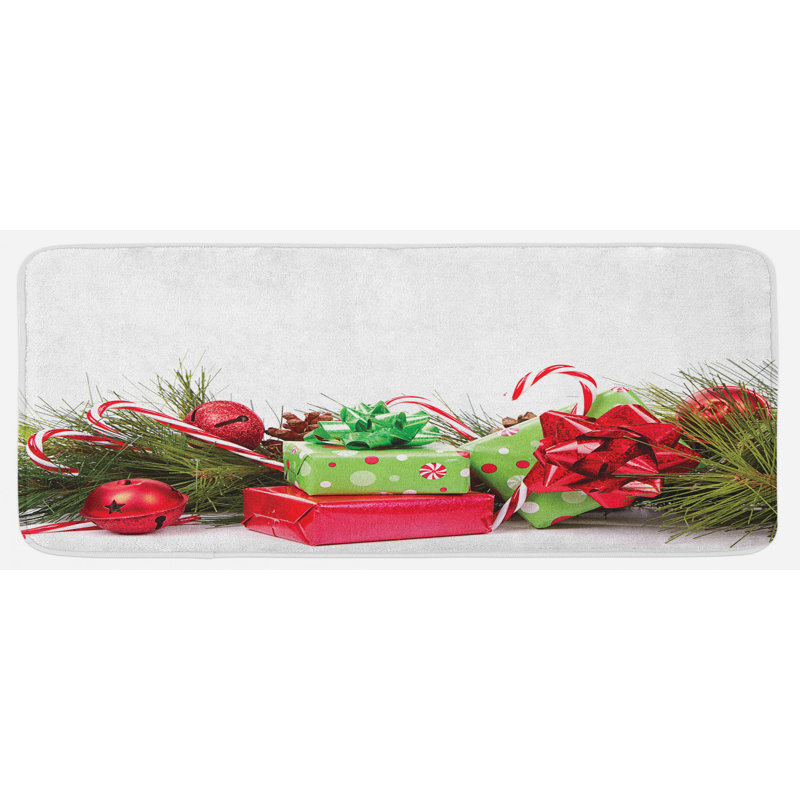 Rustic Synthetic Kitchen Mat